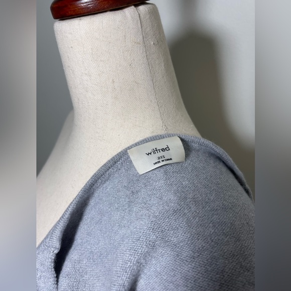 Aritzia Wilfred Gray Sweater: Women - Picture 4 of 6